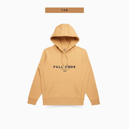 Organic Cotton Pullover Hoodie - Tan