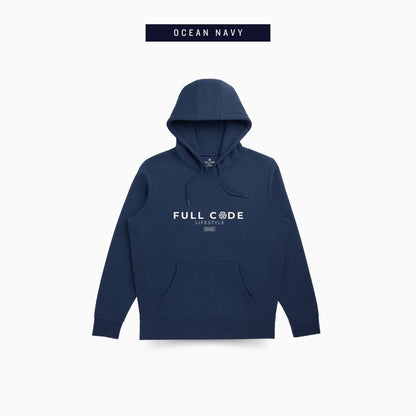 Organic Cotton Pullover Hoodie - Ocean Navy