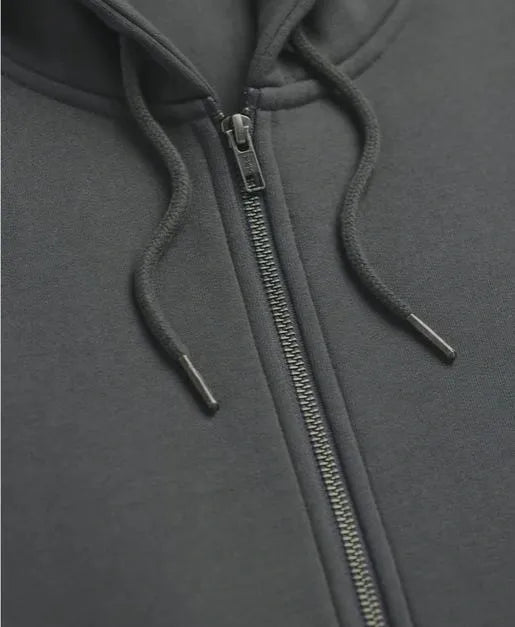 Organic Cotton Zip-up Sweatshirts - Slate